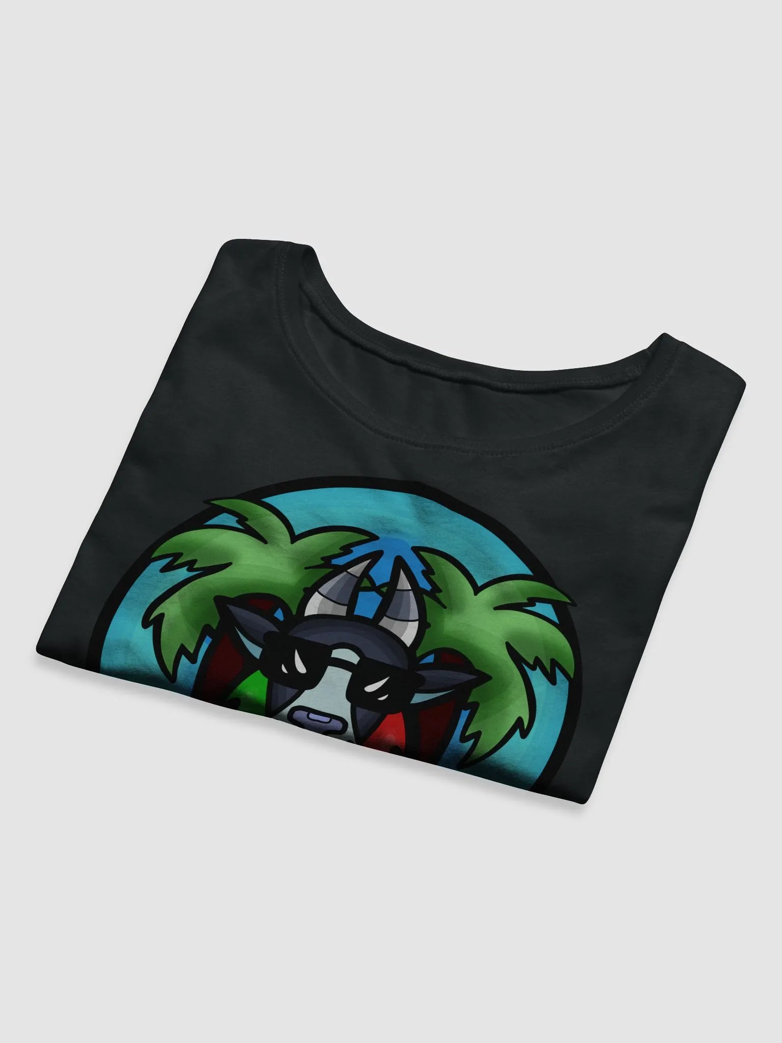 Goat Islanders Cropped T-Shirt product image (14)