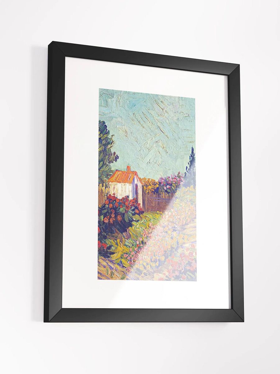 "Serenity Gardens" Framed Matte Poster product image (3)