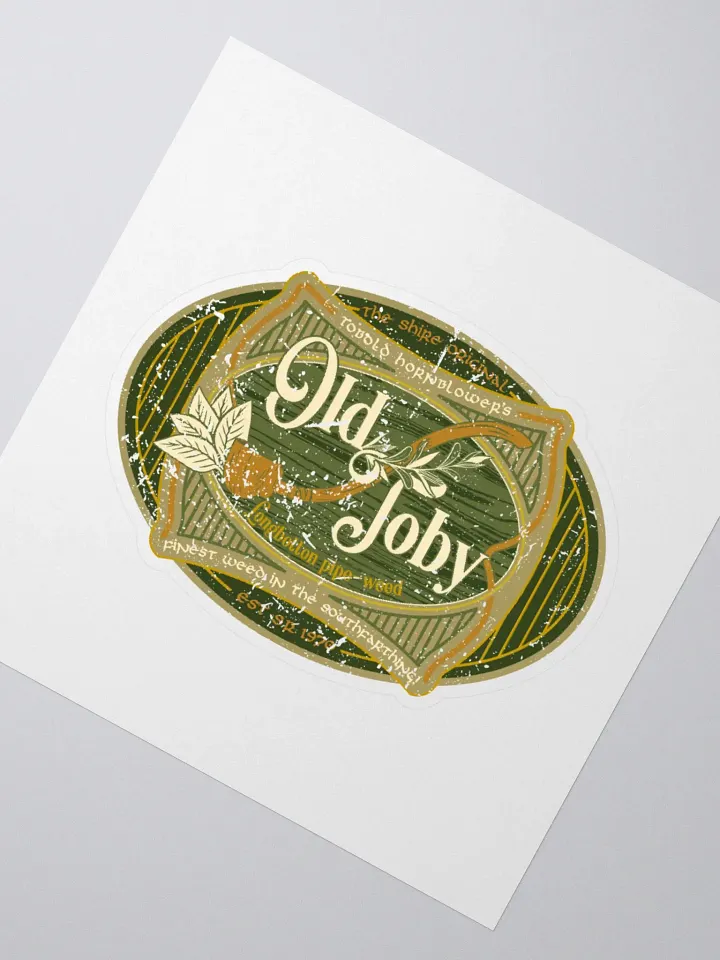 Old Toby Pipeweed Sticker | Lord of the Rings Shire Design product image (6)