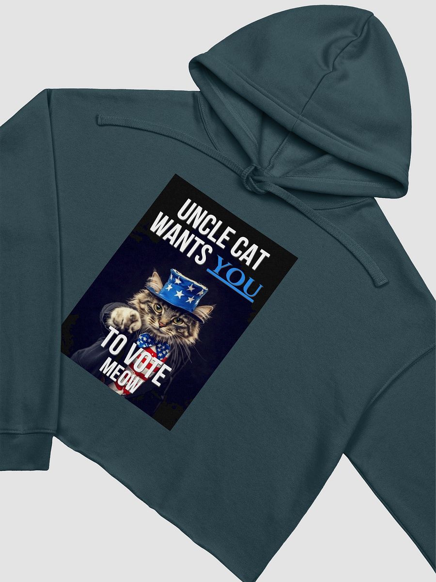 Uncle Cat Cropped Hoodie product image (8)