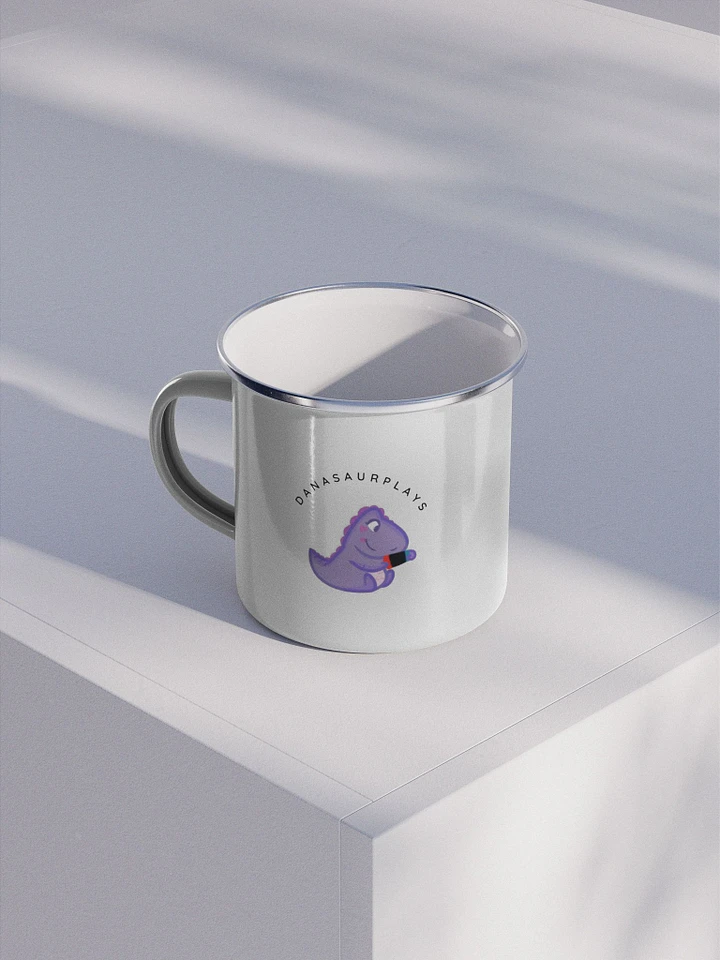 DanasaurPlays Enamel mug product image (1)