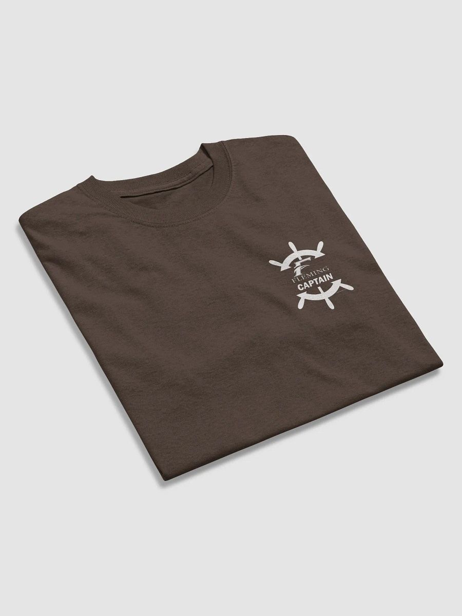 Fleming - T-Shirt - Dark Shirt w/White Logo product image (5)