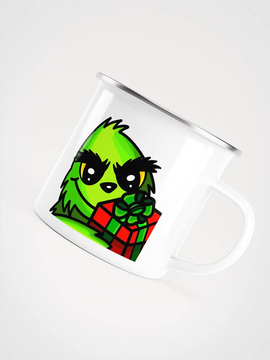 XMAS CHEER + GRINCH GIFT ENAMEL MUG product image (4)