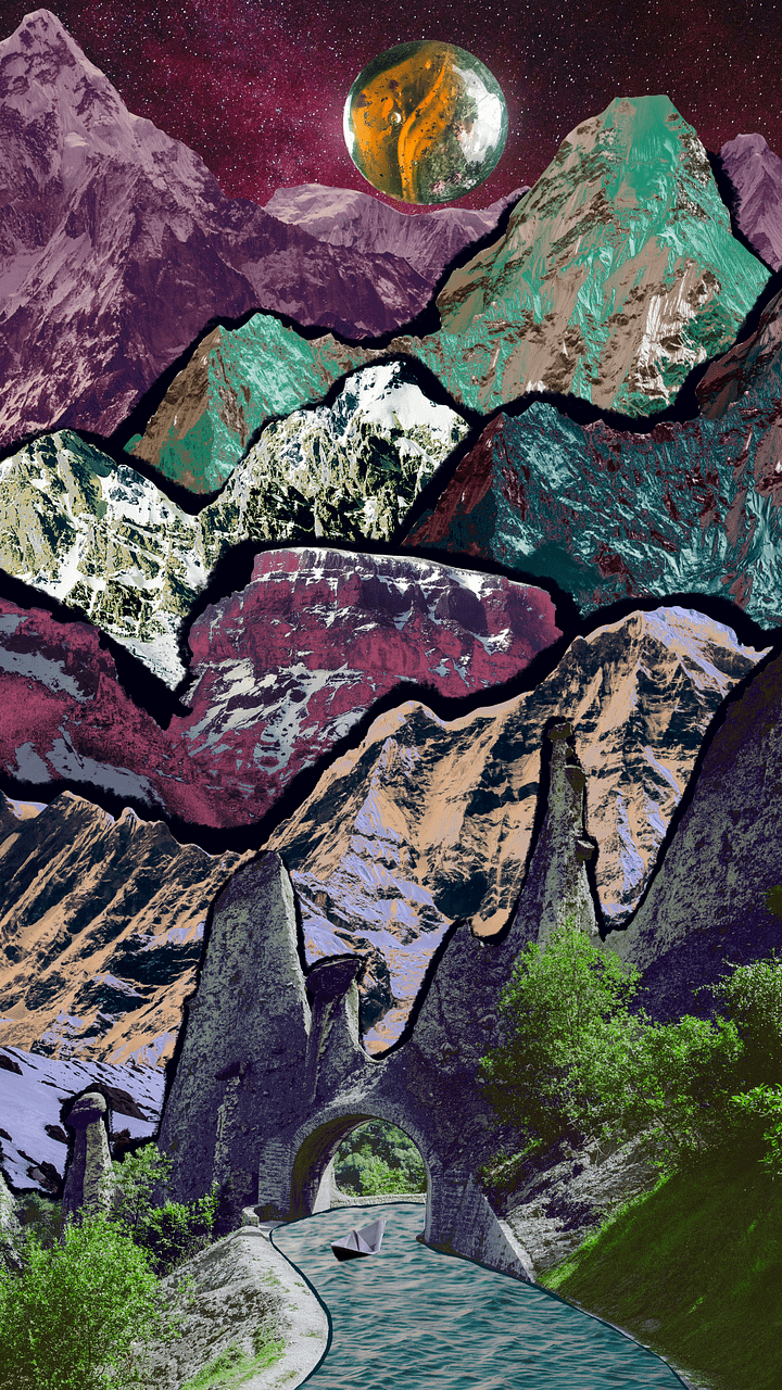 Marble Mountains Boat Cruise Wallpaper product image (1)
