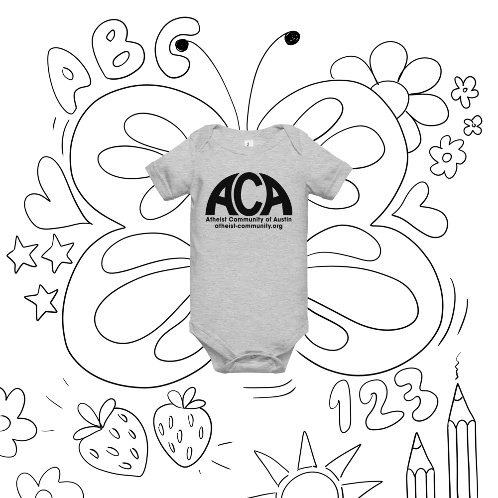 The Atheist Community of Austin Onesie product image (23)