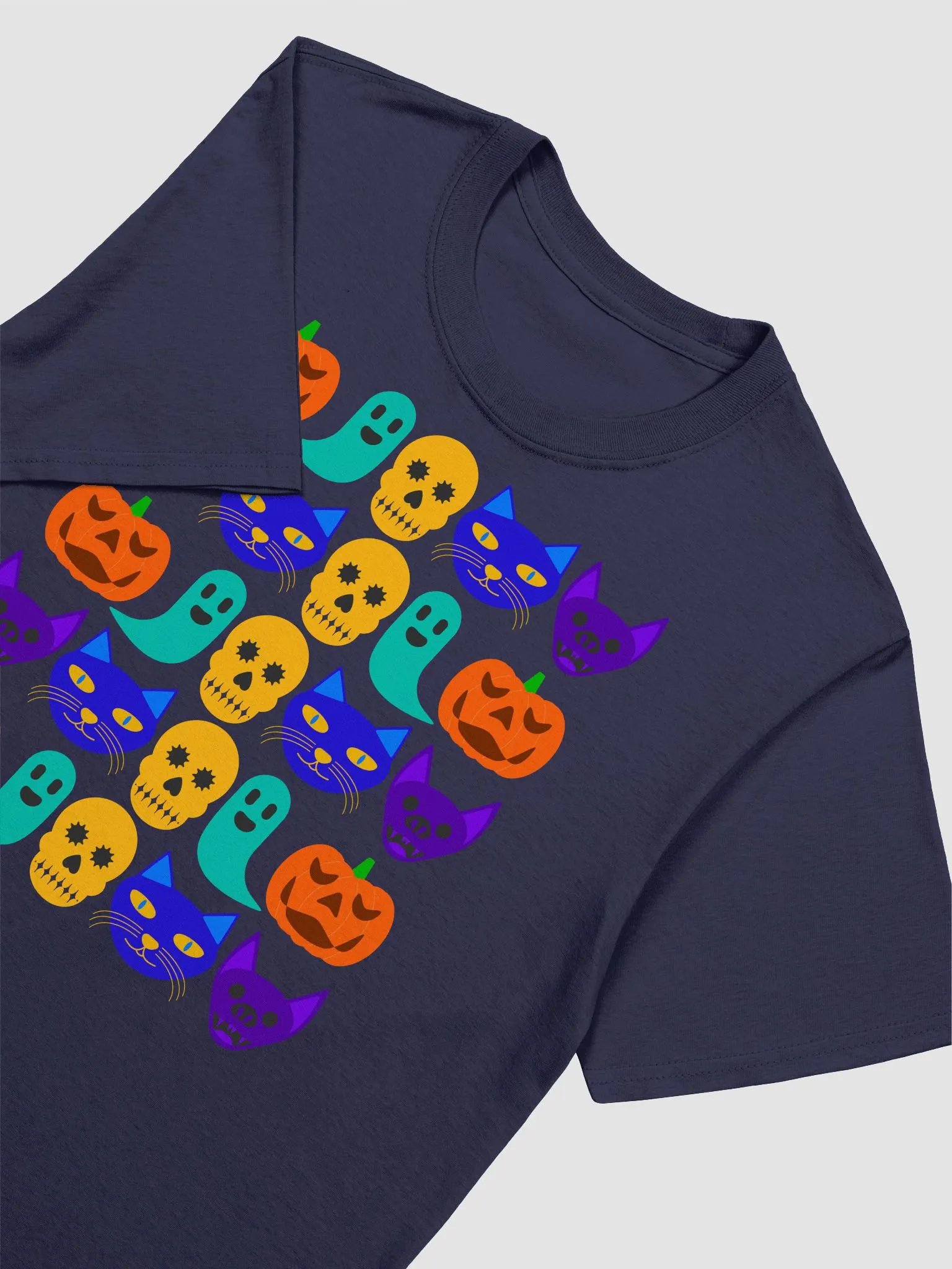 Halloween Pattern Unisex Softstyle T-Shirt product image (26)