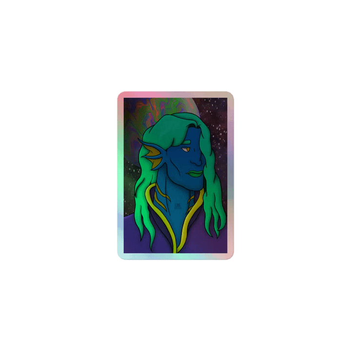 Kelis Holographic Sticker product image (1)