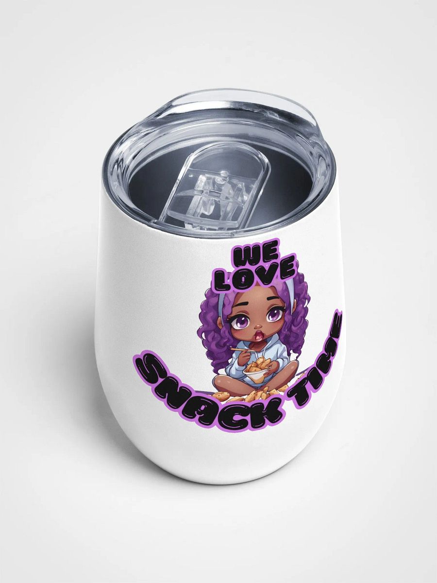 KAWAII SNACK TIME 1 WINE TUMBLER product image (1)