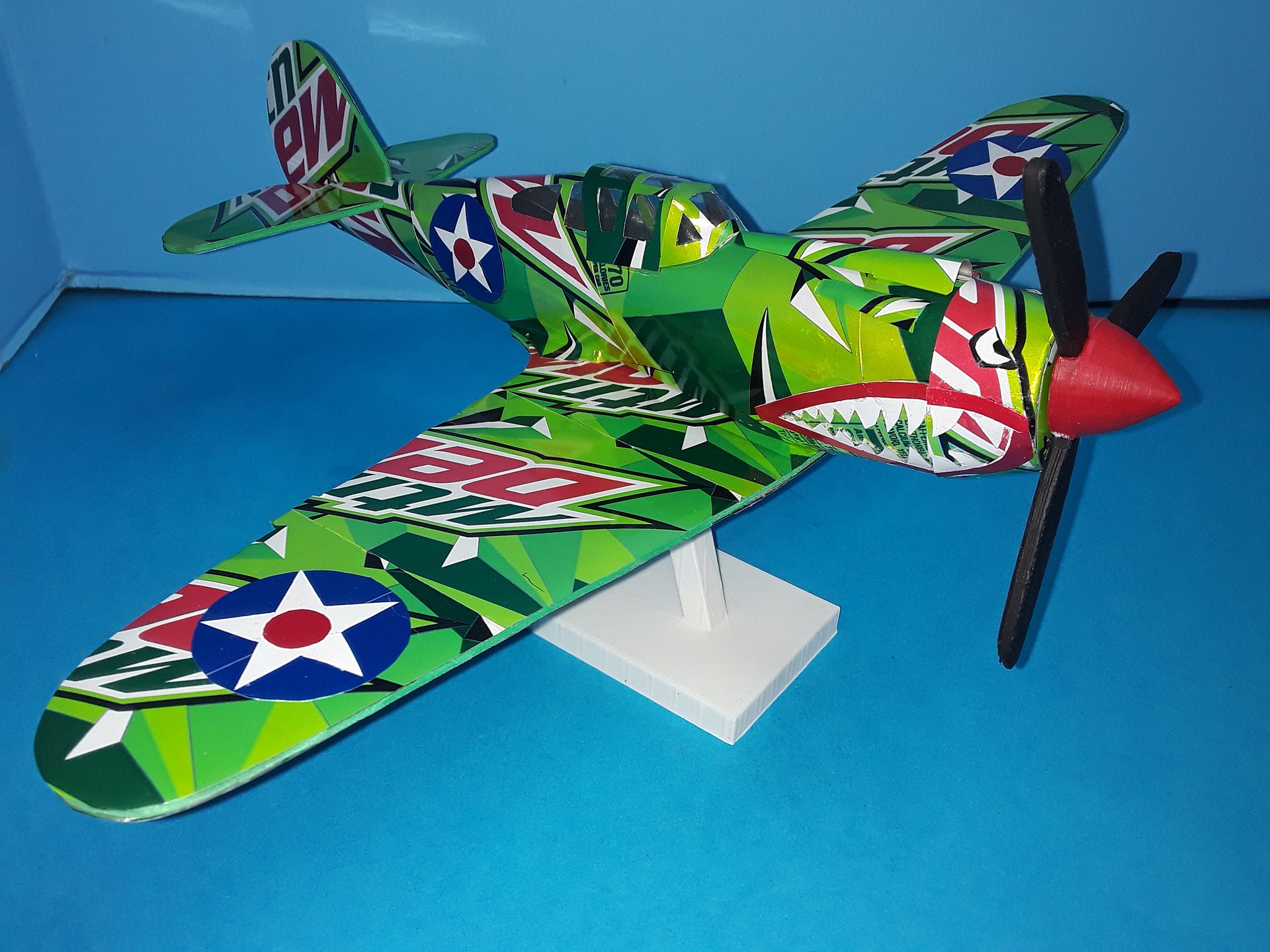 Soda Can P-40 Warhawk DIGITAL Plans product image (2)