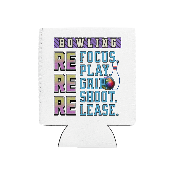 Reuse Bowling Strike the Style Game Can Cooler product image (1)