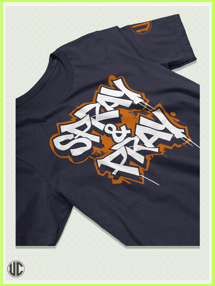 Spray & Pray – Urban Graffiti Lettering Tee product image (2)