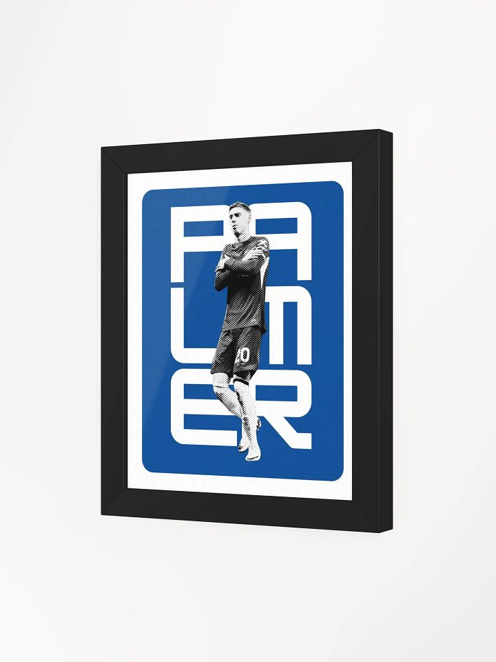 Cole Palmer BW Chelsea Name Art Framed Print product image (1)