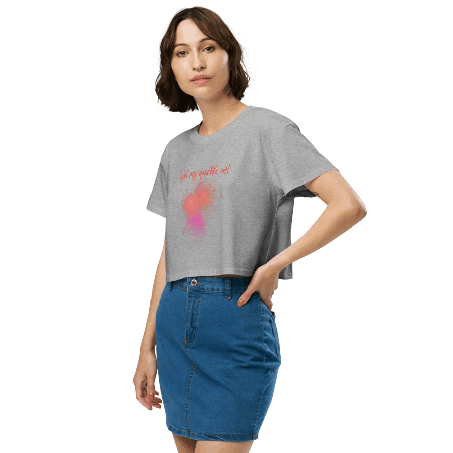 Sparkle On! Colorful Crop Top product image (45)