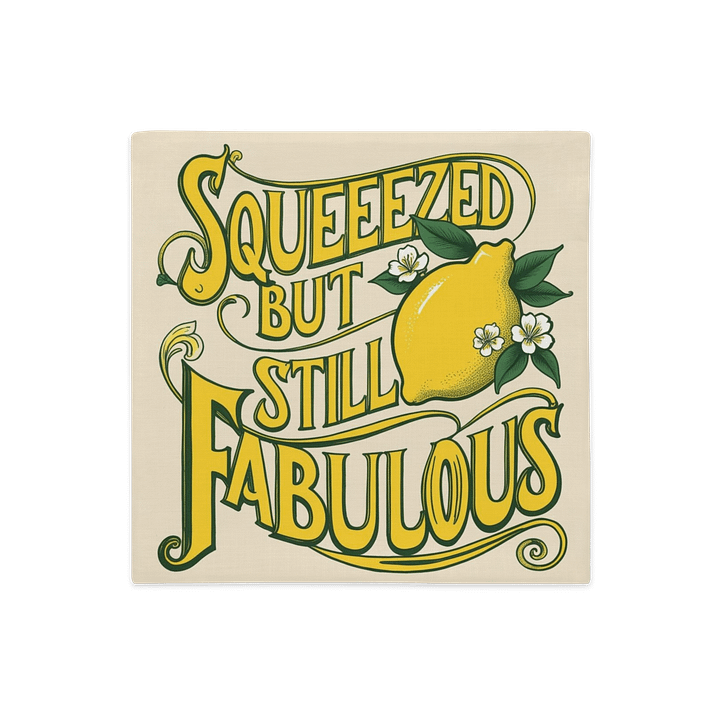 Squeeze the Day Premium Pillow Case product image (1)