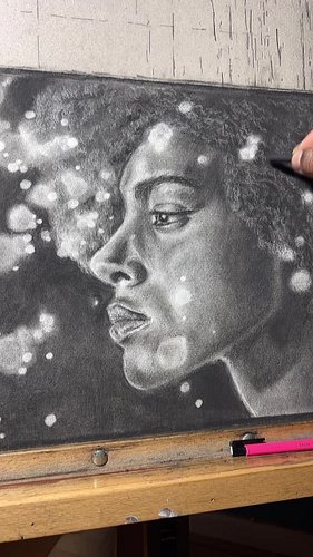 Portrait with Conté pastel and charcoal livestream. Nearing the finishing stage now. WIP
28.10.2024
#art #charcoal #conte #li...