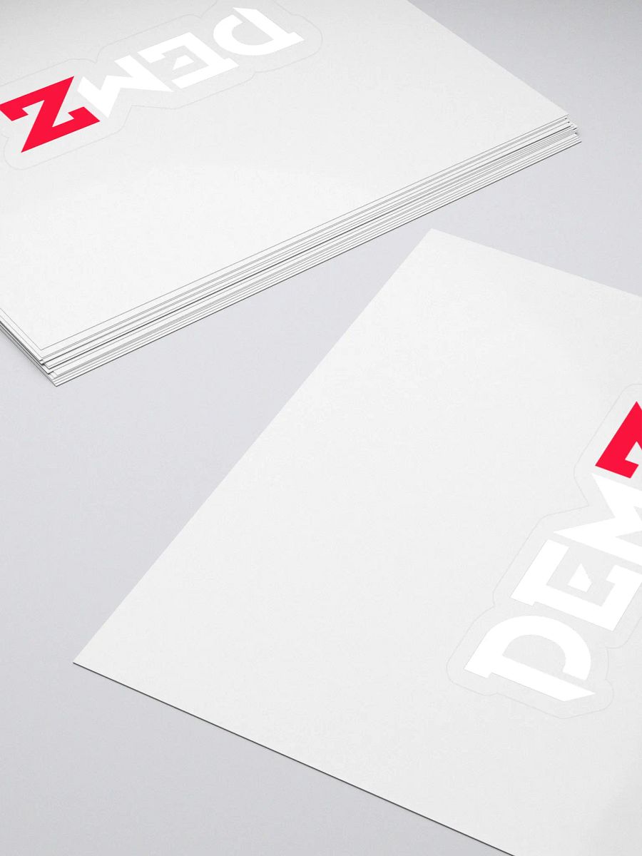 DemZ Logo Sticker product image (4)