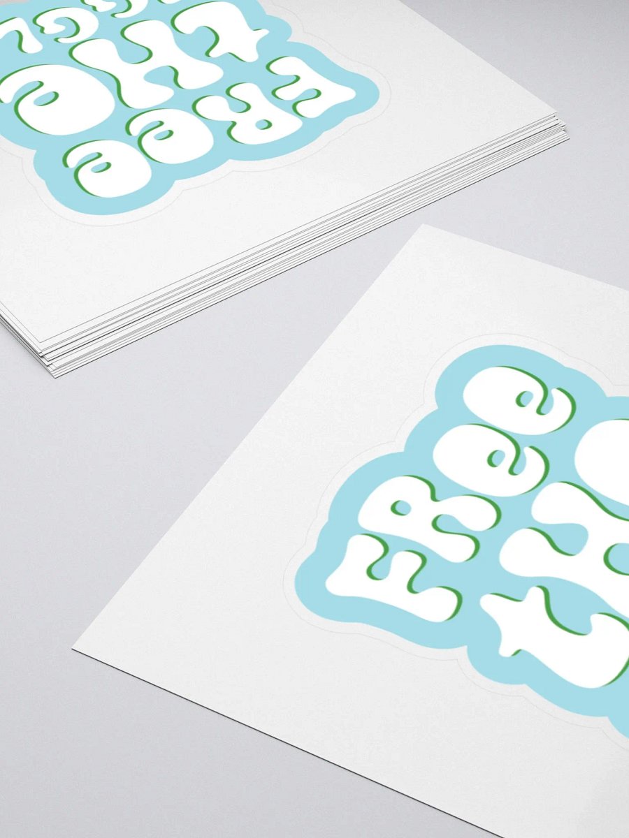 Free the Jiggle Sticker product image (4)