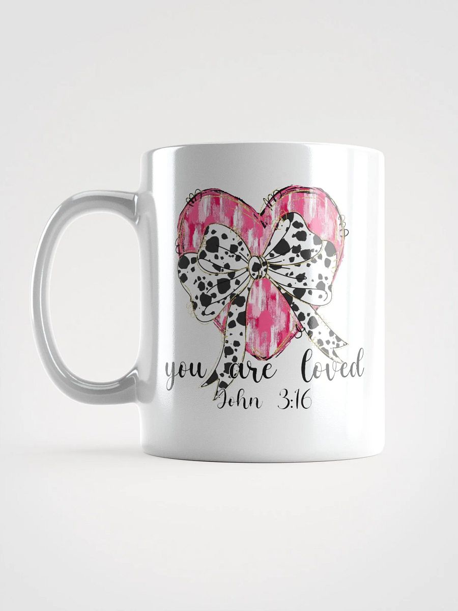 Valentine You Are Loved Cow Coquette Mug product image (17)