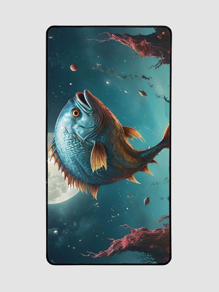 Fish Of The Moon Desk Mat product image (2)