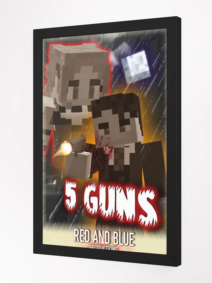5 Guns™ Framed Matte Poster product image (4)