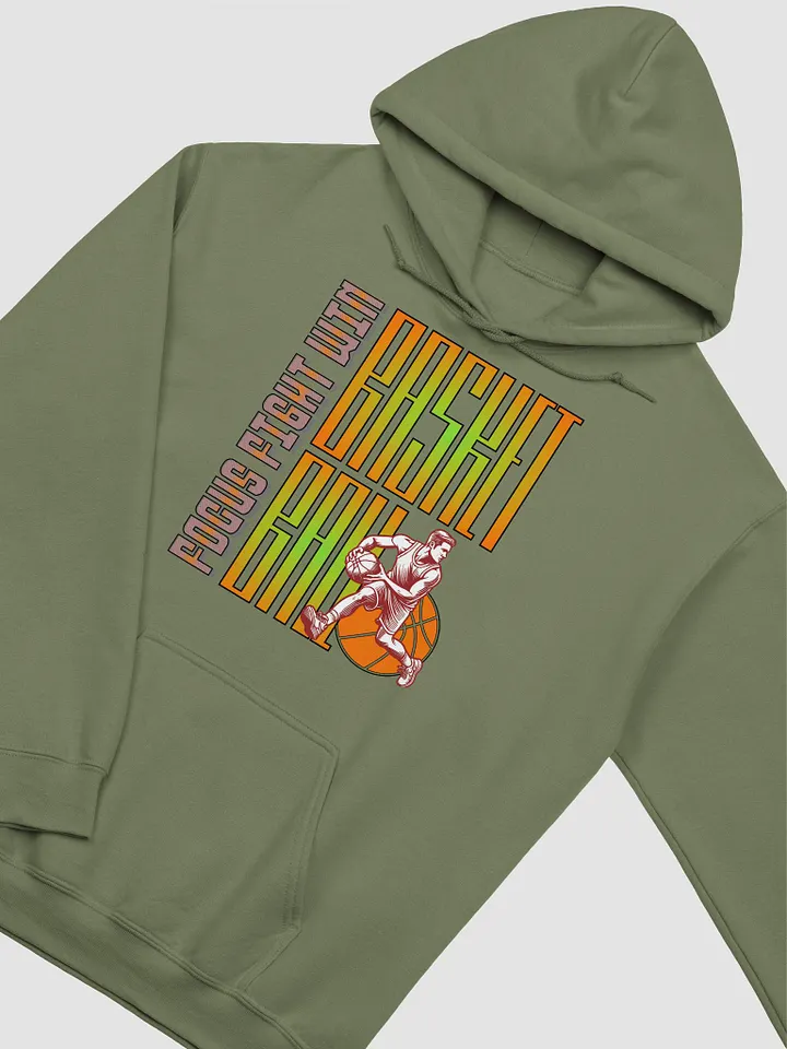 Focus Fight Win Basketball Hustle Hoodie product image (17)
