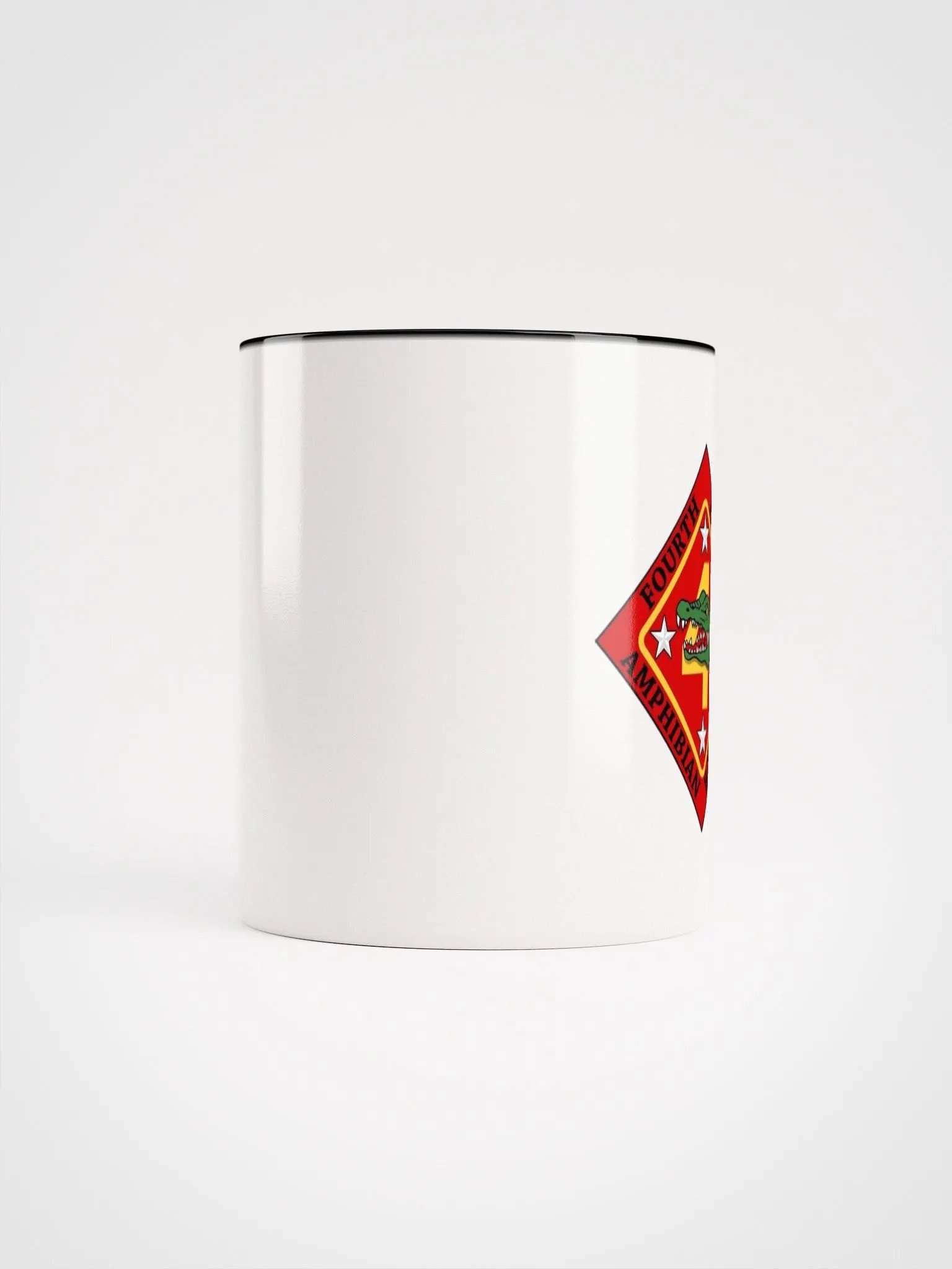 4th Assault Amphibian Battalion: Coffee Cup White Exterior/Black Interior product image (5)