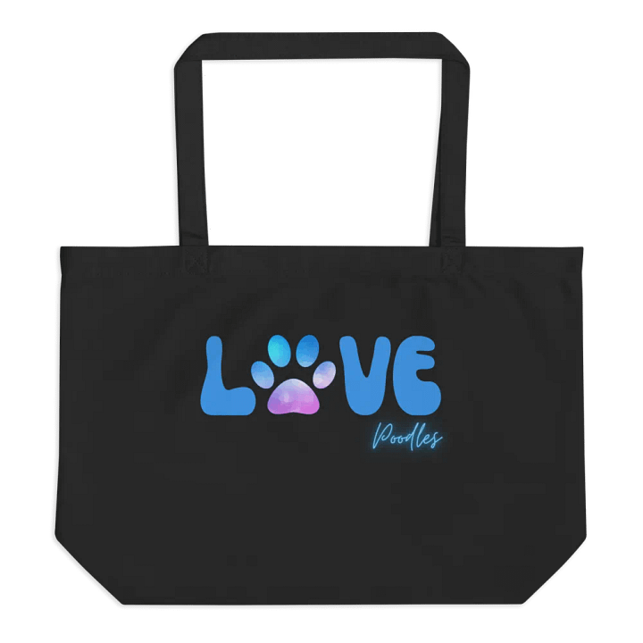 Pawfect Love Poodles Tote Bag product image (1)