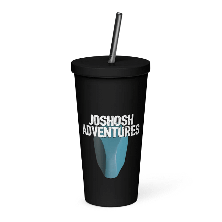 Joshosh Adventures Insulated Tumbler with a Straw product image (1)