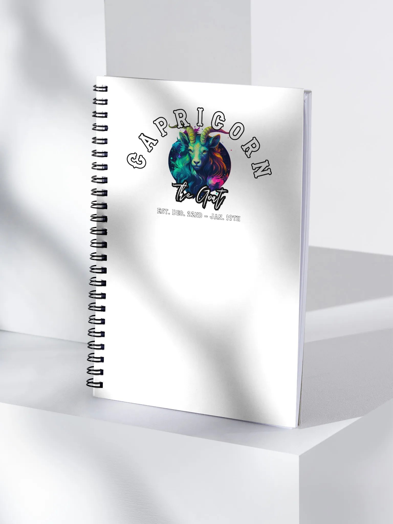 Capricorn - Zodiac Notebook product image (4)