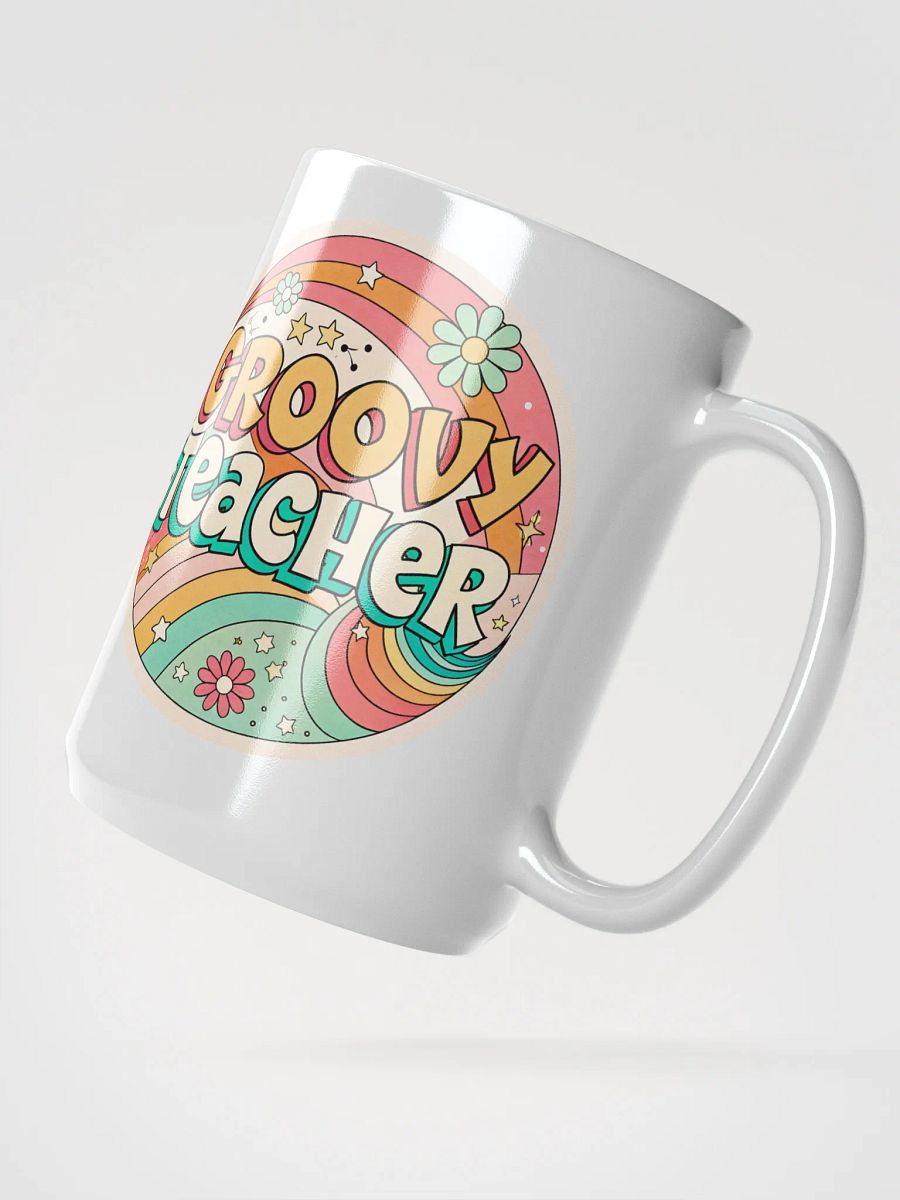 Groovy Teacher Retro Mug product image (2)