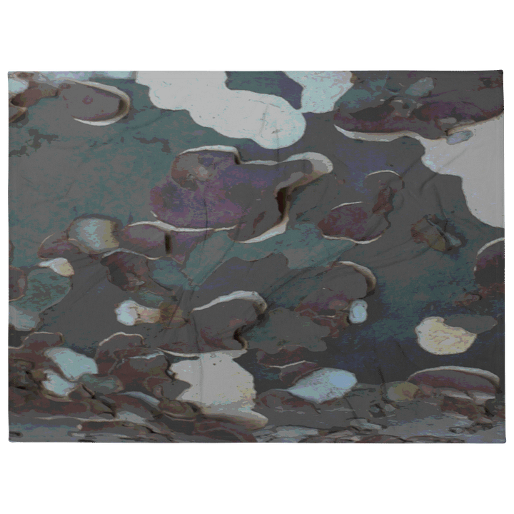 Blanchard River Sycamore Bark Throw Blanket product image (1)