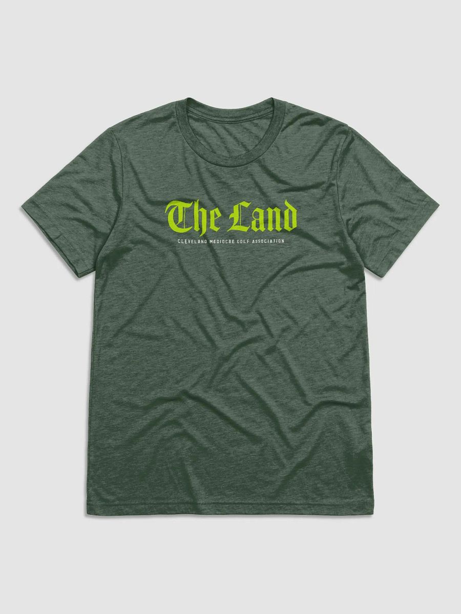 The Land...of Mediocre Golf Triblend Tee product image (1)