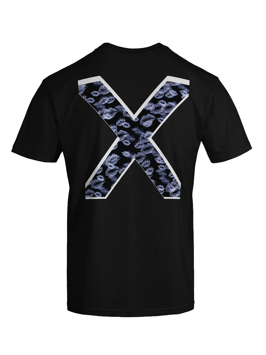 Black X Light Blue Lipstick Kisses | Shirt product image (4)