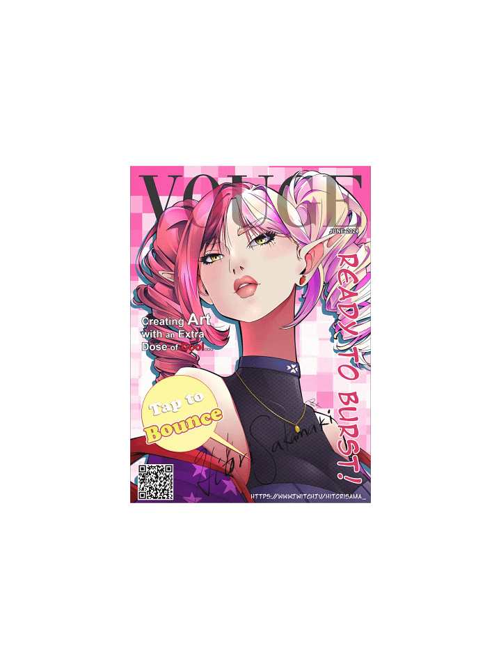 Hitori's VOUGE Tap To Bounce Cover product image (1)