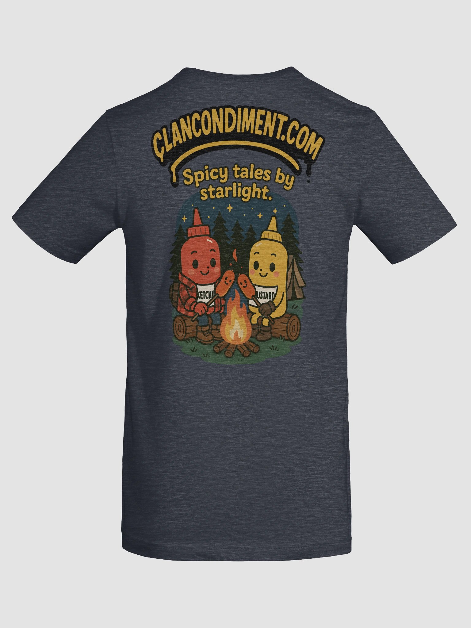 Spicy Tales by Starlight Tee | Campfire Chaos, Condiment Style product image (8)