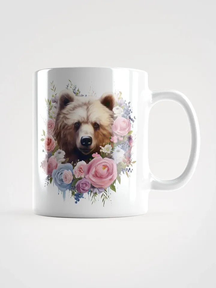 Grizzley Bear Blossom White Mug product image (1)