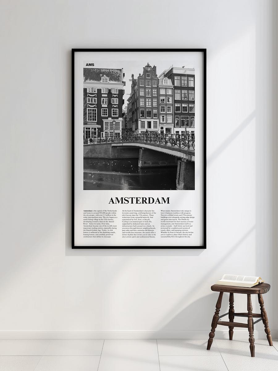 Amsterdam 03 Newspaper Poster product image (2)