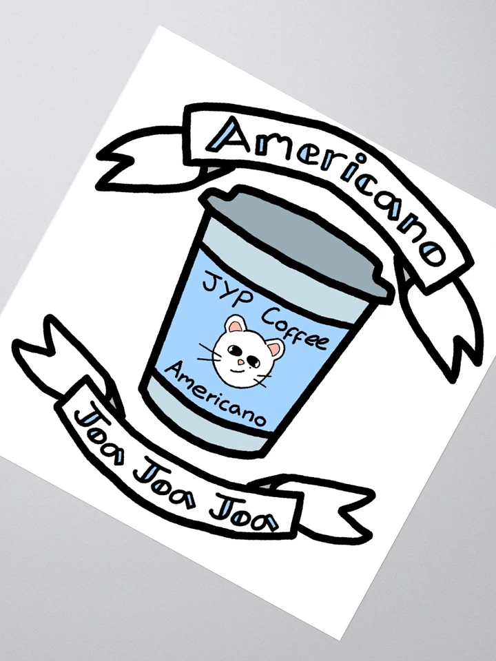 Americano Large sticker product image (2)