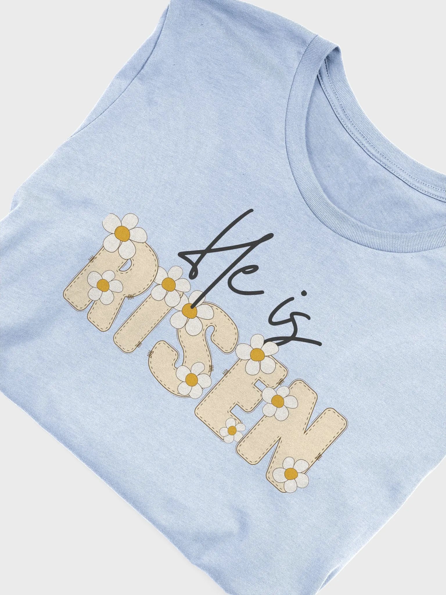 HE IS RISEN (Cursive + Floral Letters) product image (1)