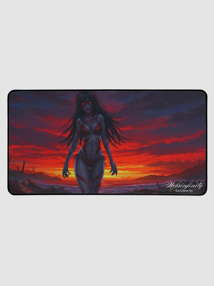 V7 Zombie Anime Beach Babe Desk Mat product image (1)