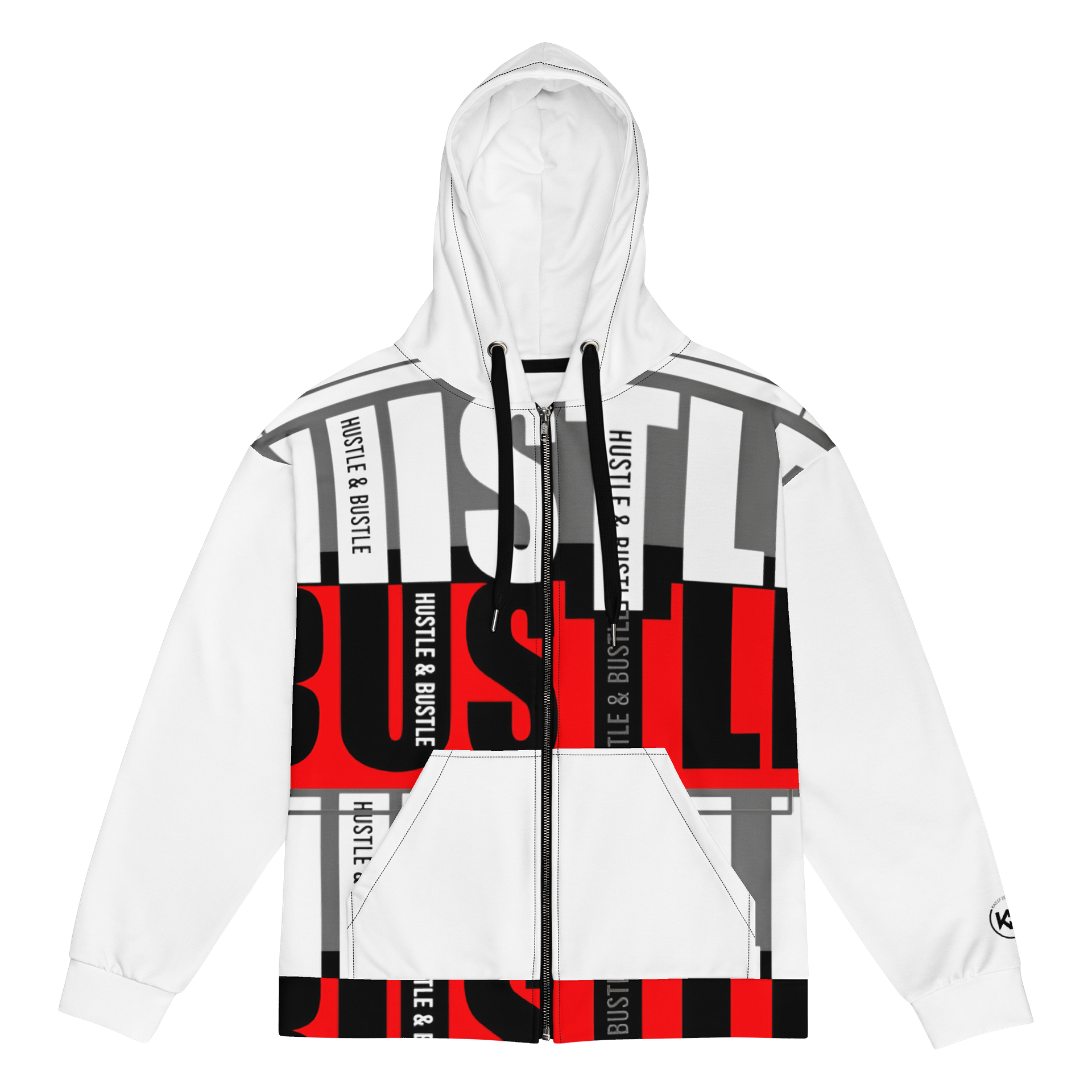 KD Hustle & Bustle Unisex Zip Hoodie product image (1)