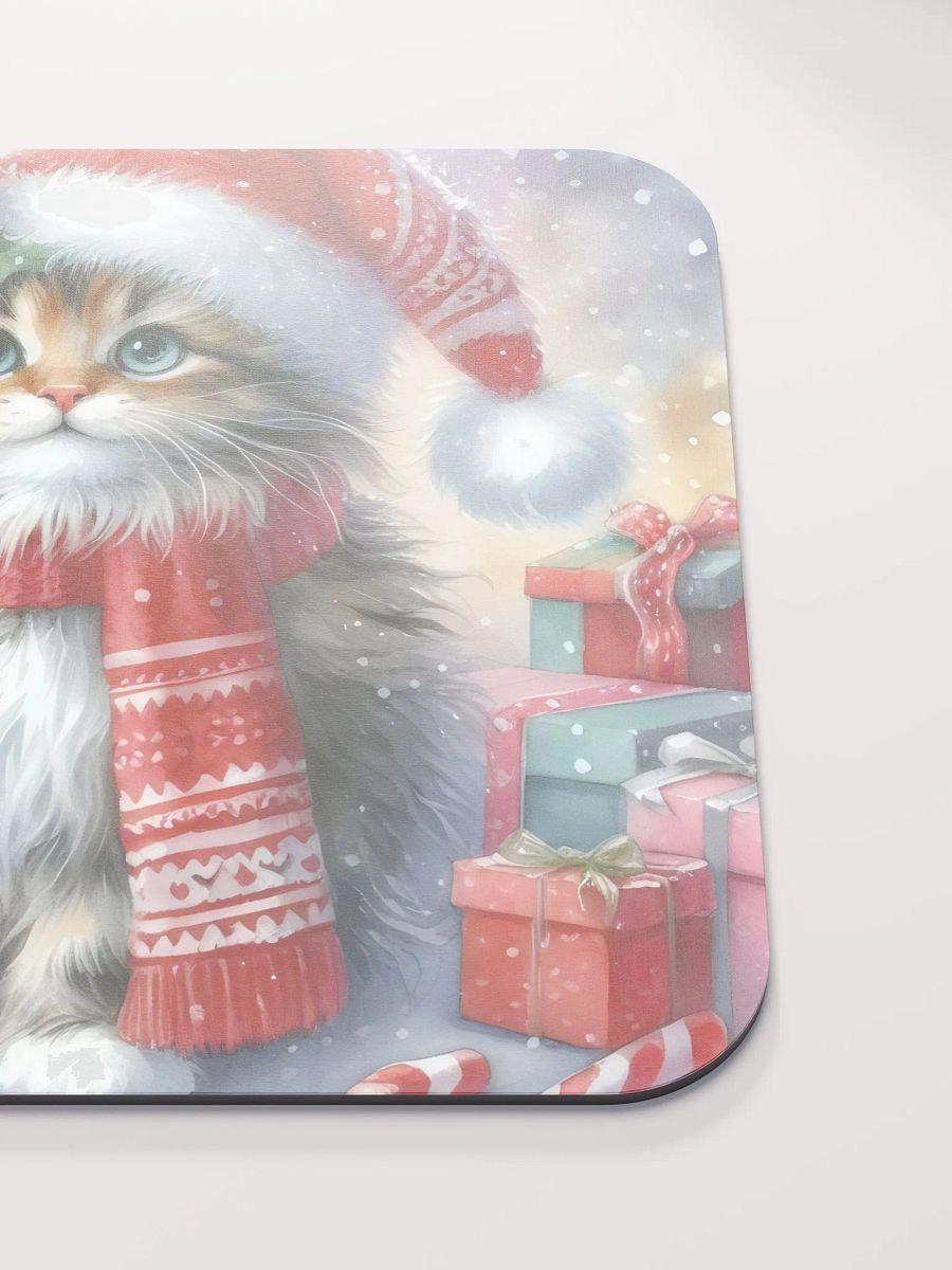 Festive Feline Wonderland Mouse Pad product image (6)