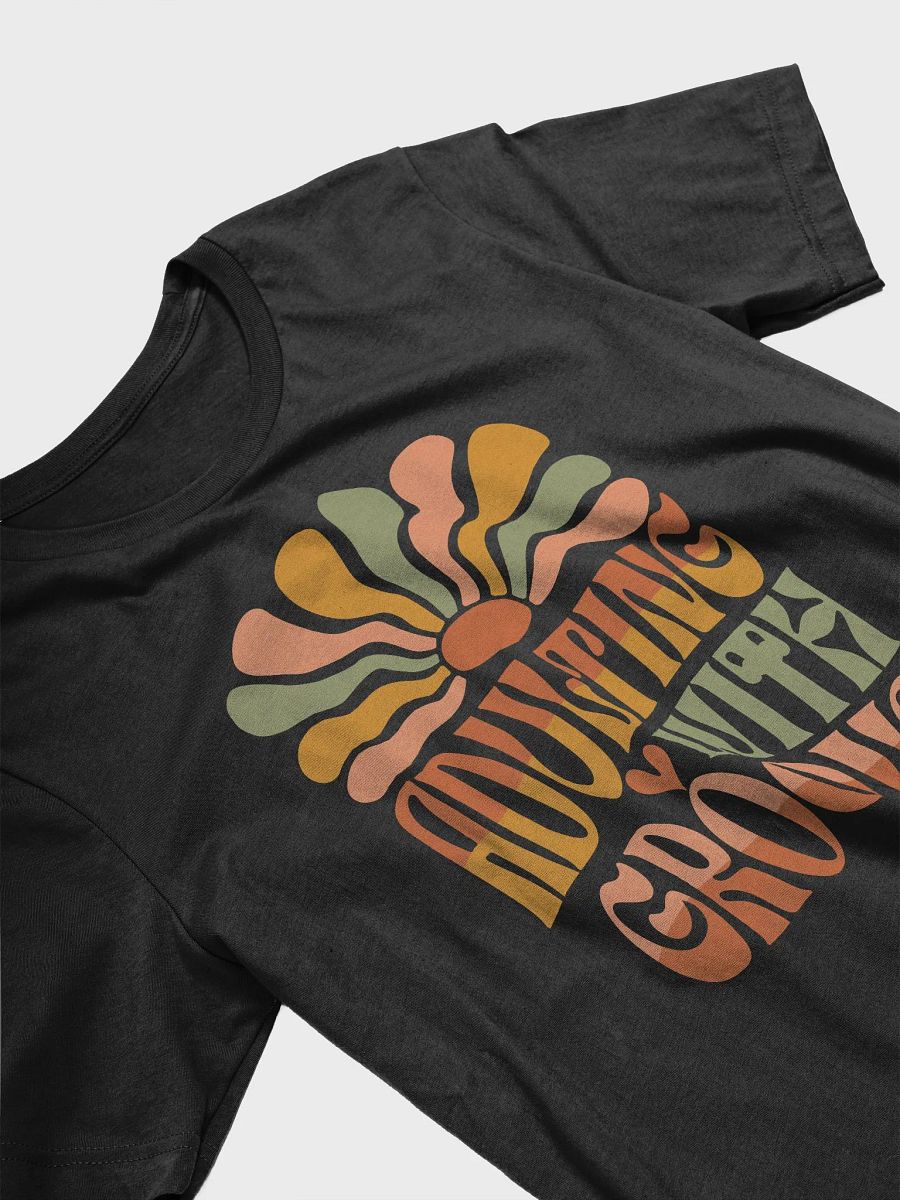 Adulting with Groove retro groovy T-shirt product image (30)