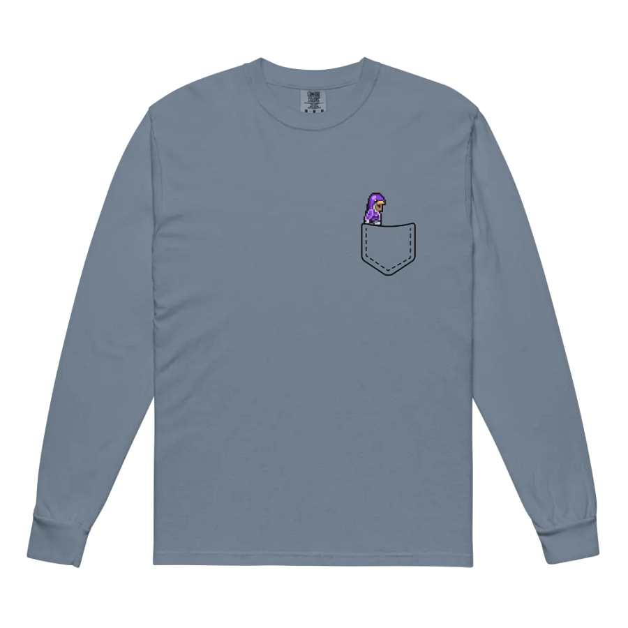 8-Bit Tweedle Pocket Long Sleeve Shirt product image (1)