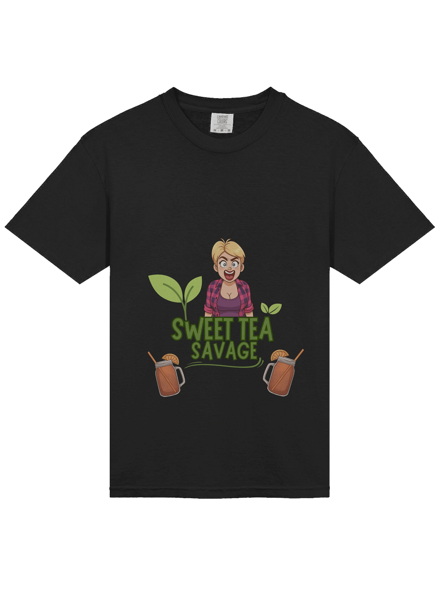 Sweet Tea Savage Tee for Men 🍹💋 product image (3)