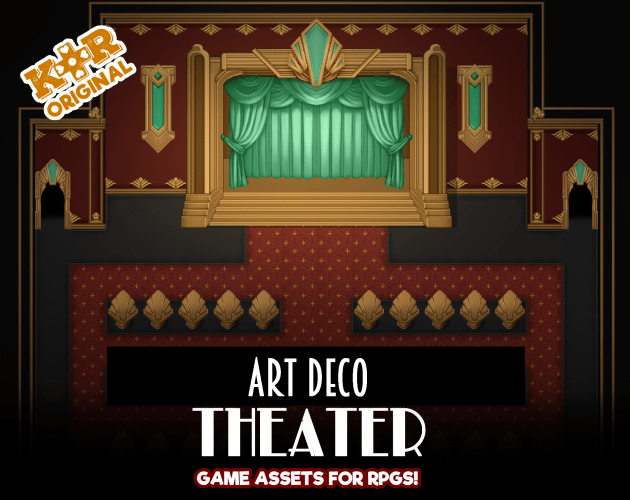 SAMPLE MAPS: Art Deco Theater product image (1)