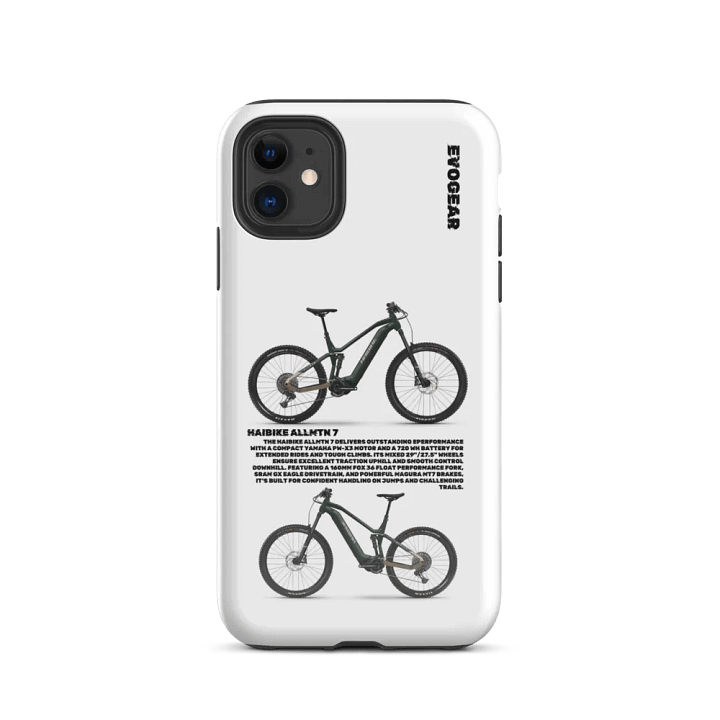 White Haibike AllMTN 7 iPhone Case product image (47)