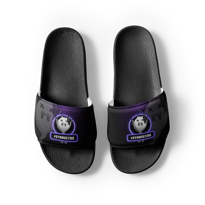 #SynMustDie Men's Slides product image (1)