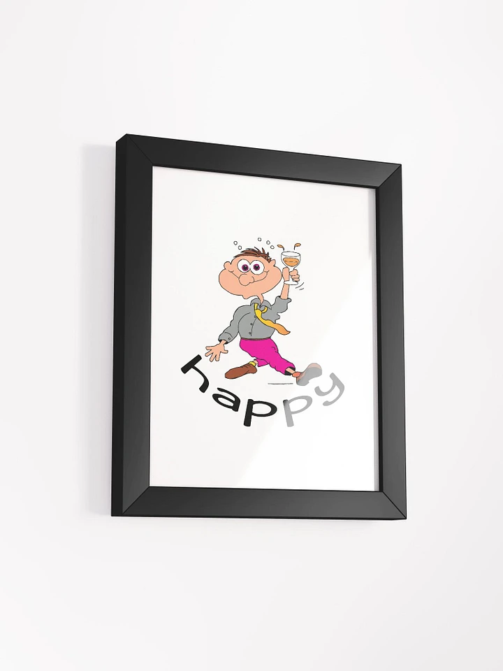 Cheers to Joy Framed Cartoon Print product image (18)