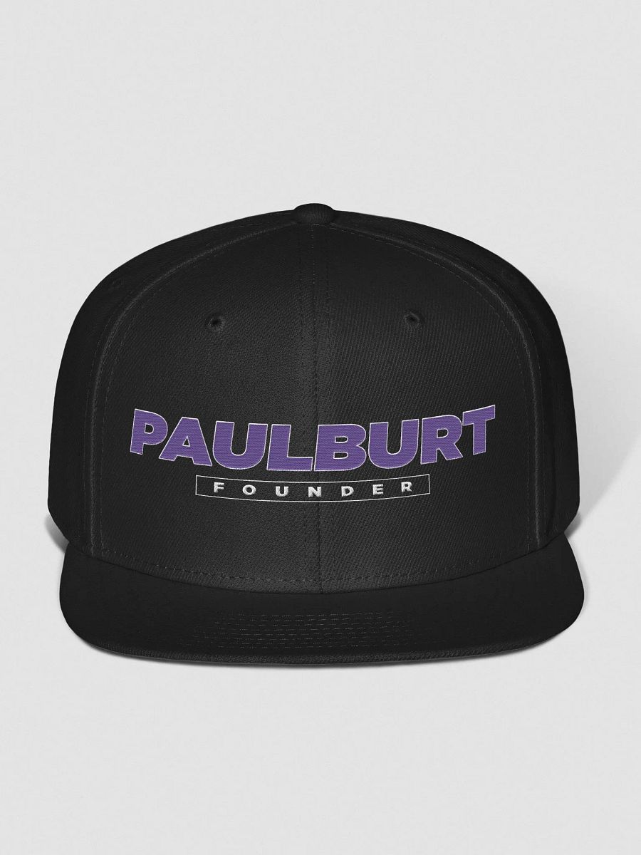 PaulBurt Founder Edition (Purple) - 3D Snapback Cap product image (1)